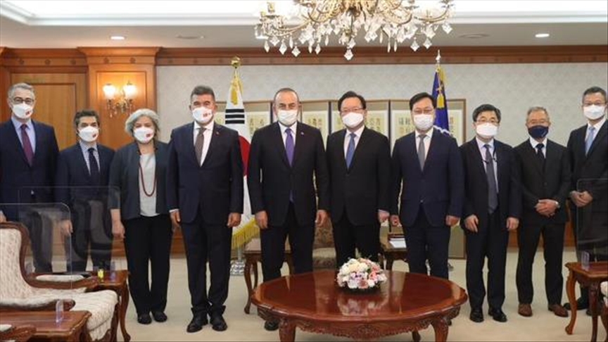 دیدارهای چاووش‌اوغلو با مقامات بلندپایه کره جنوبی در سئول