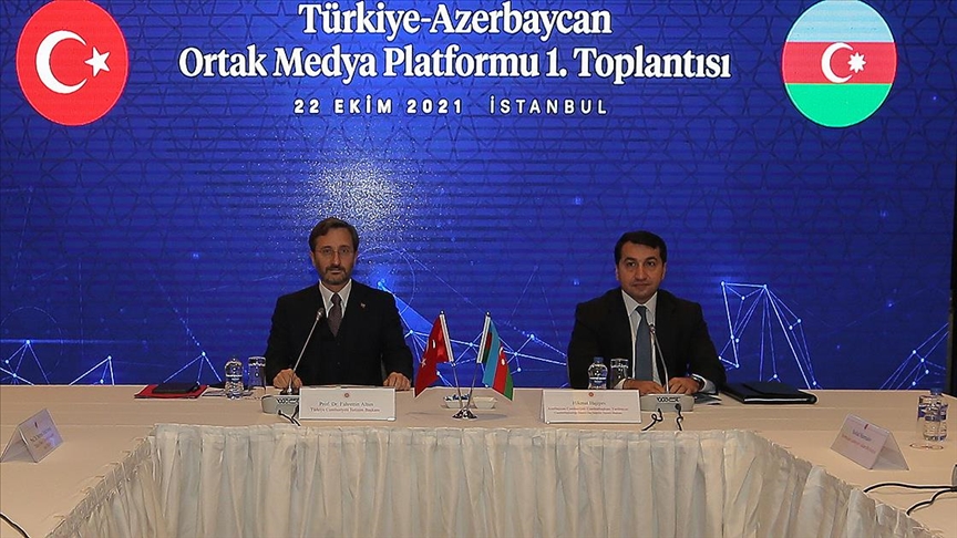 Türkiye-Azerbaycan Ortak Medya Platformu'nun ilk toplantısı yapıldı