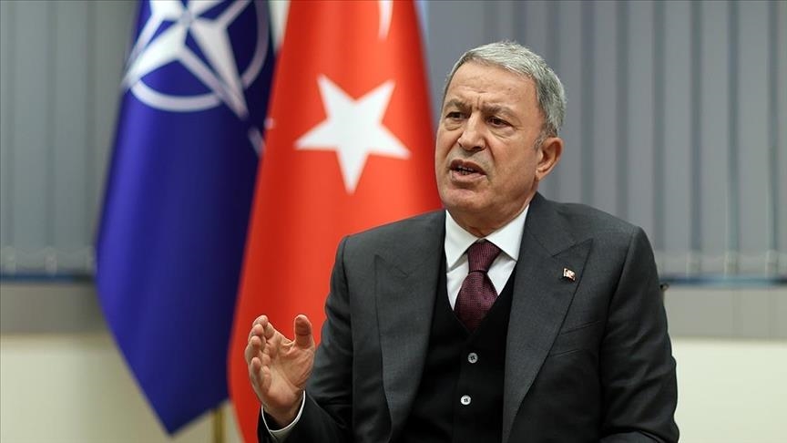 Turkish defense minister says he had 'positive' meeting with Greek counterpart