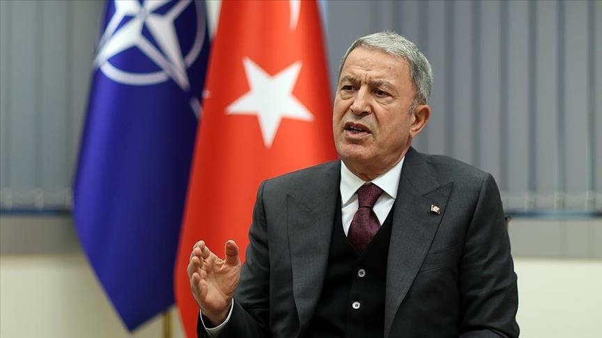 Turkish defense minister says he had 'positive' meeting with Greek counterpart