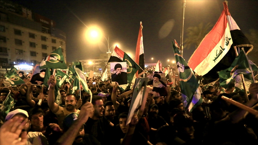 Irakta seçimin galibi Sadr Hareketi: Hükümet kurma konusunda dış müdahaleye müsaade etmeyeceğiz