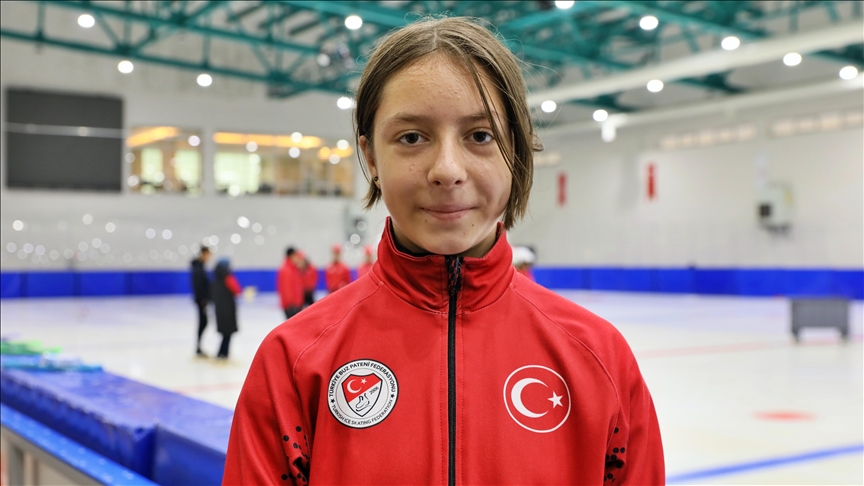 Türkiye rekoru kıran short track sporcusu Derya Karadağın hedefi Pekin Olimpiyatları