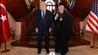 Türkiye'nin Washington Büyükelçisi Mercan'dan Fener Rum Patriği Bartholomeos onuruna kahvaltı