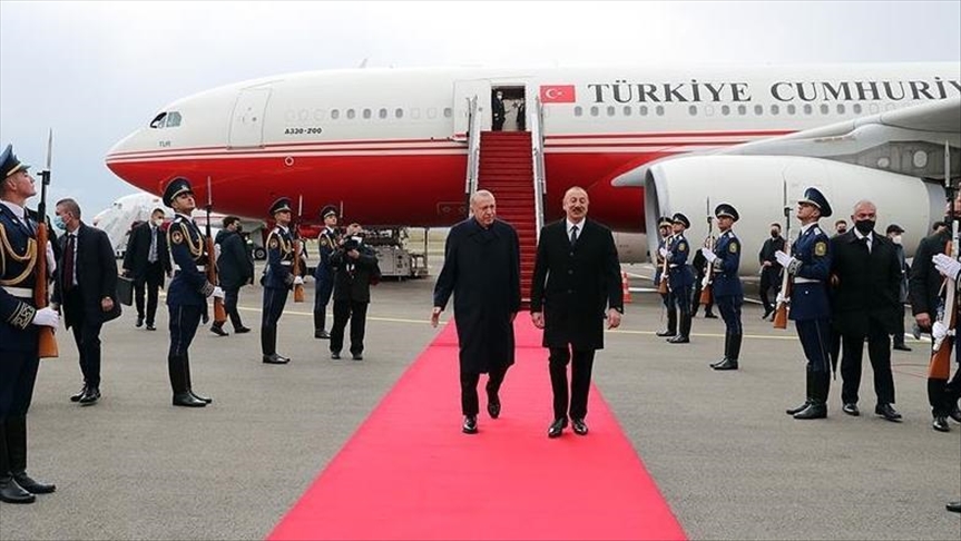 Presidentes de Turquía y Azerbaiyán inauguran el Aeropuerto Internacional de Fuzuli