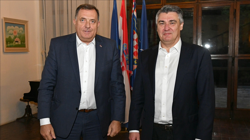 Hrvatska: Milanović se sastao s članom Predsjedništva BiH Dodikom