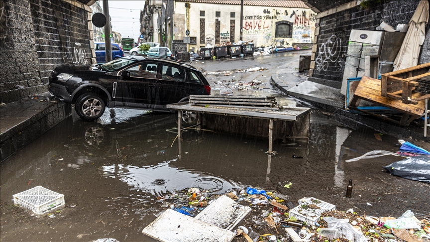 Italija: Poplave pogodile sicilijanski grad Cataniju