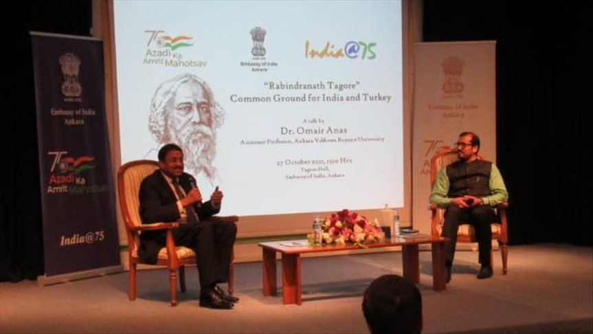 'Indian poet Tagore is a common ground between India, Turkey'