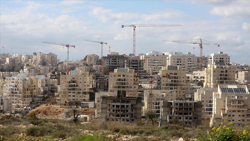 İsrailden Batı Şeriada 3 binden fazla yasa dışı konut inşasına onay