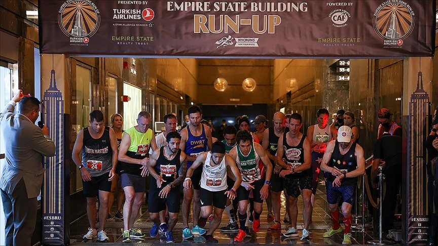 New Yorkta Empire State Koşusu THY sponsorluğunda gerçekleştirildi