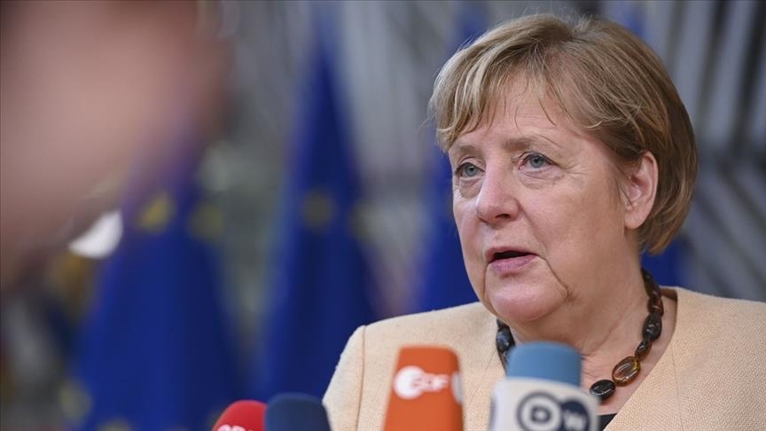 Germany's Merkel: Don't give up on 2-state solution 
