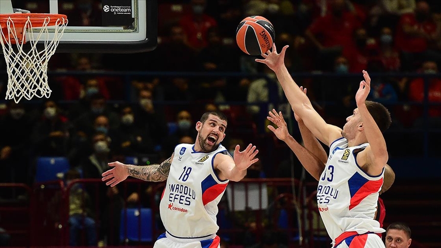Anadolu Efes THY Avrupa Ligi'nde Zalgiris'i konuk edecek