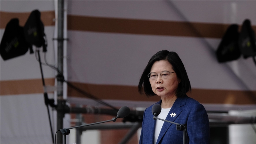 Taiwan's president confirms presence of US troops on island