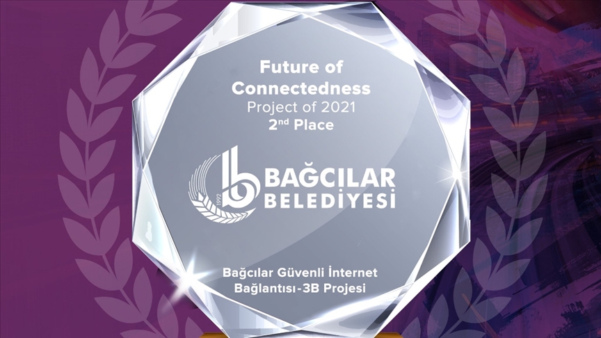 Bağcılar Belediyesinin Güvenli İnternet Bağlantısı-3B projesi ödül kazandı