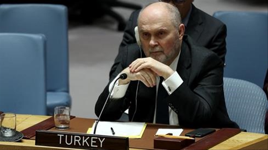 Turkey's UN envoy responds to Chinese allegations at Syria session