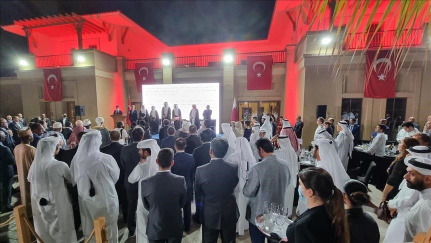 "حماس" تشارك في احتفال "عيد الجمهورية" بالسفارة التركية بقطر