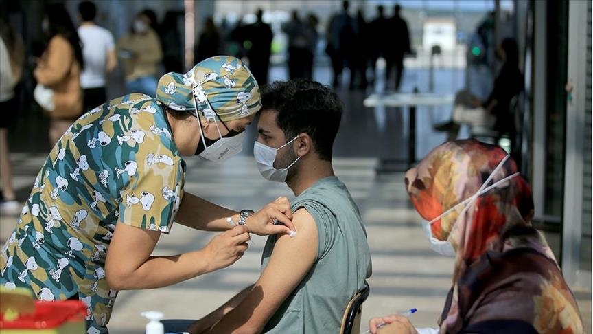 Over 116.13M coronavirus vaccine shots given in Turkey to date