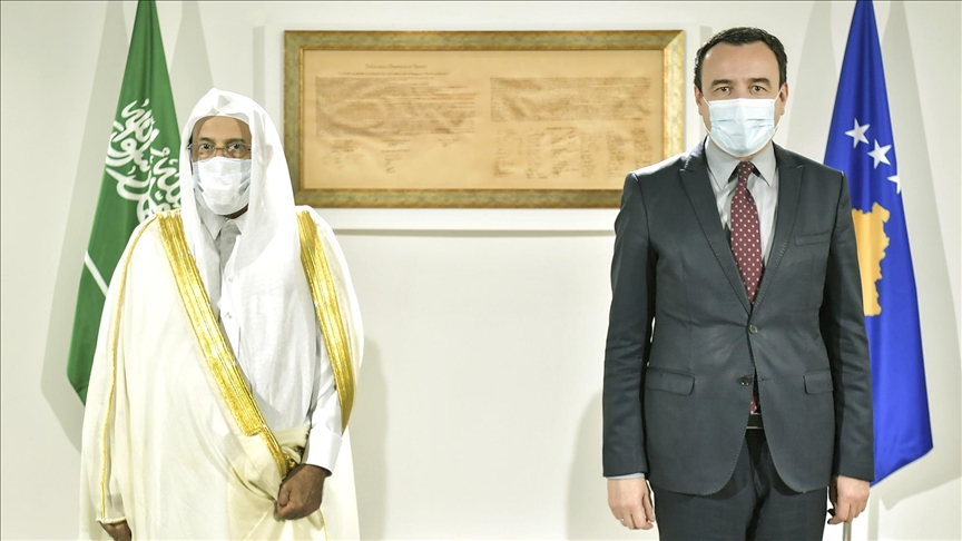 Kryeministri Kurti pret në takim ministrin saudit të Çështjeve Fetare