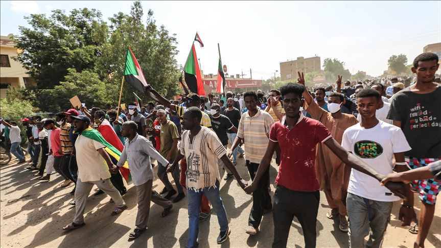2 killed as thousands protest military takeover in Sudan