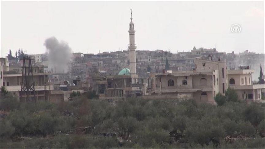 طائرات روسية تقصف مقرا للجيش الوطني السوري في إدلب