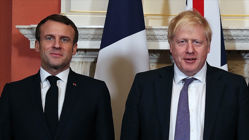 İngiltere Başbakanı Johnson ile Fransa Cumhurbaşkanı Macron Romada balıkçılık sorununu ele aldı