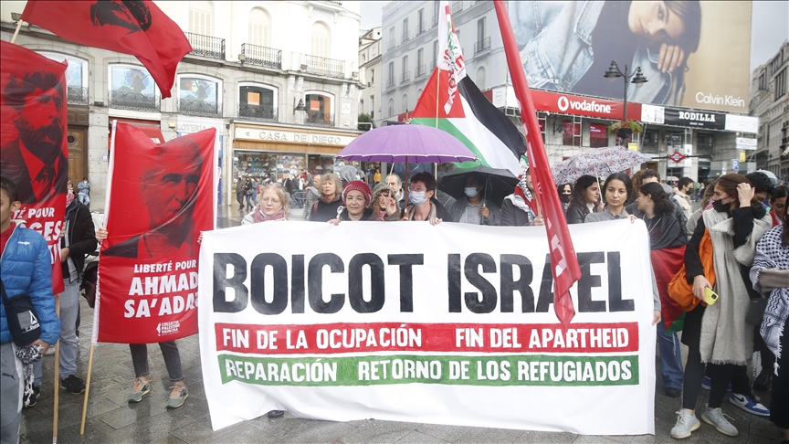 Španija: U Madridu protesti podrške Palestini