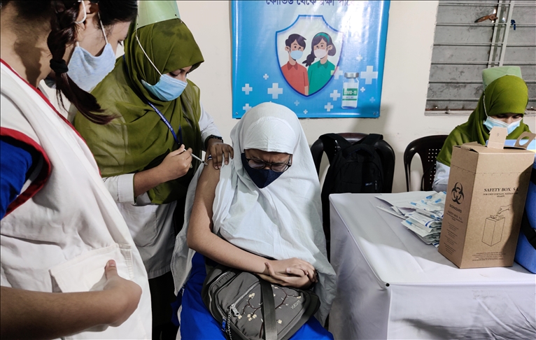 Bangladesh kicks off COVID-19 vaccination drive for schoolchildren
