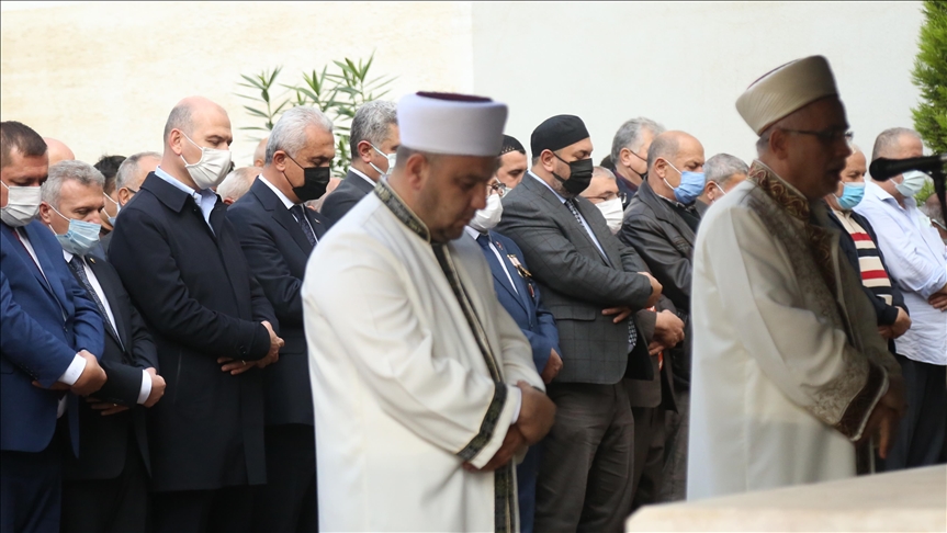 İçişleri Bakanı Soylu, Sinoptaki selde kaybolanların gıyabi cenaze namazına katıldı
