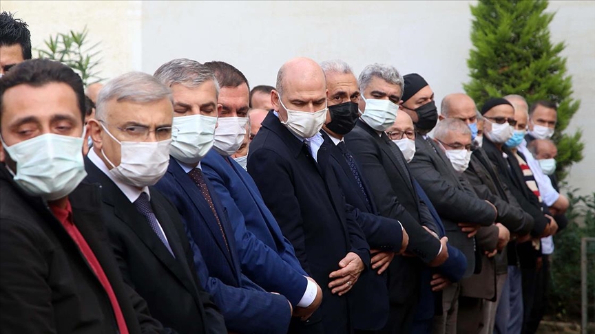 İçişleri Bakanı Soylu Kastamonu'daki selde kaybolanların gıyabi cenaze namazına katıldı