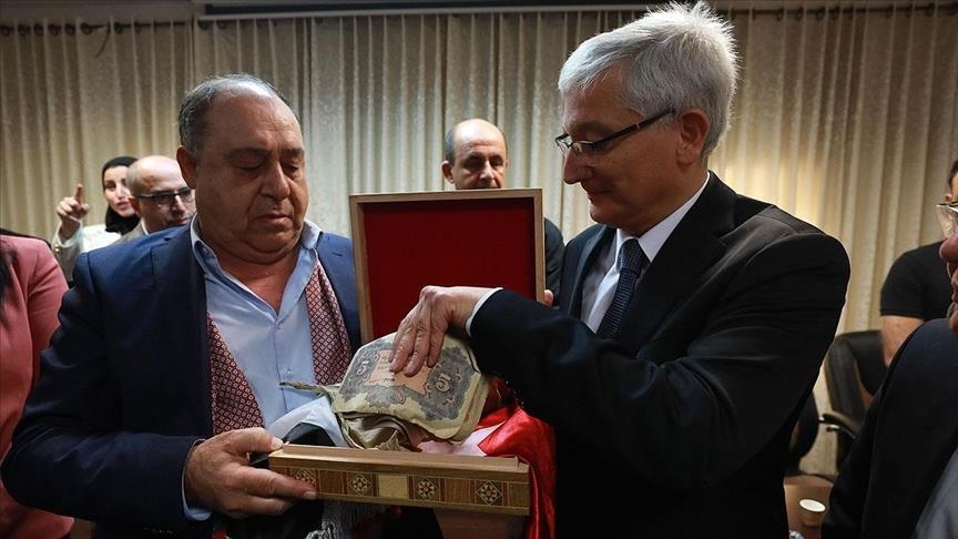 Palestinian family protects Ottoman soldier's keepsake for over century
