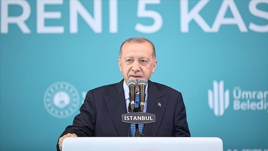 Erdogan : "La construction de 404 jardins du peuple sera achevée d'ici 2023"