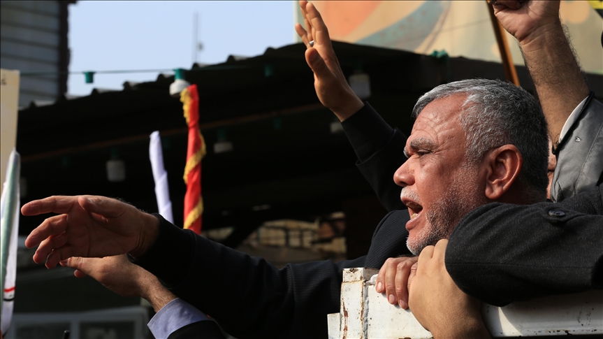 زعيم تحالف "الفتح": حرق خيام المتظاهرين ببغداد لن يمر دون عقاب
