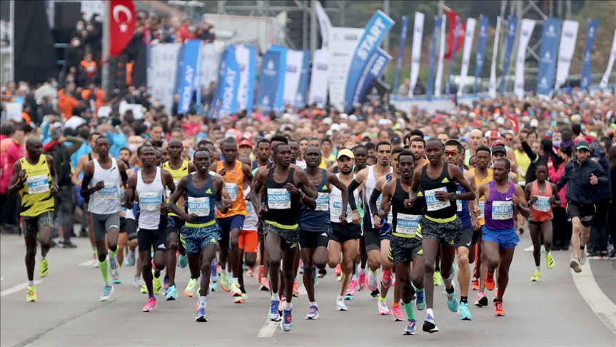 Ugandas Kiplangat, Kenyas Jerotich win titles in Istanbul Marathon