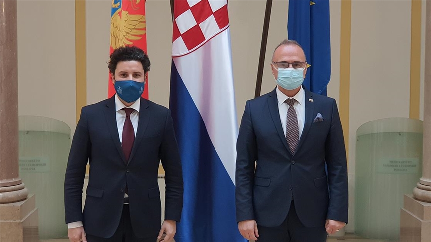 Hrvatska: Ministar Gordan Grlić Radman s potpredsjednikom Vlade Crne Gore Dritanom Abazovićem