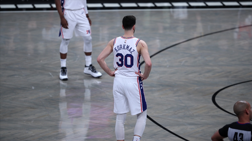 NBAde Furkanın 19 sayısı 76ersın mağlubiyetini önleyemedi