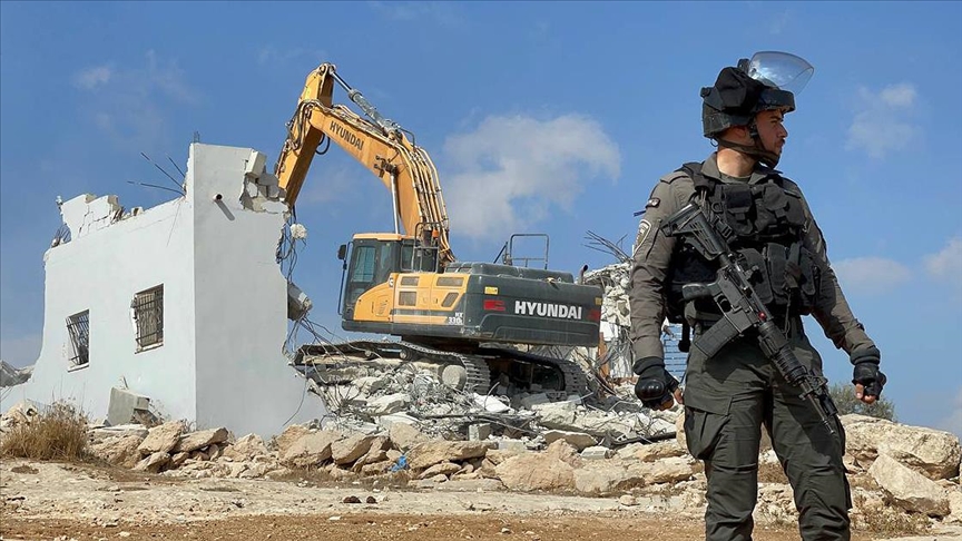 BM: İsrail 2 haftada Filistinlilere ait 22 evi yıktı veya el koydu