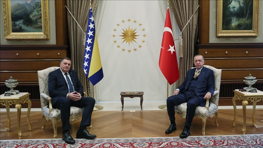 Turska: Erdogan se u Ankari sastao s Dodikom 