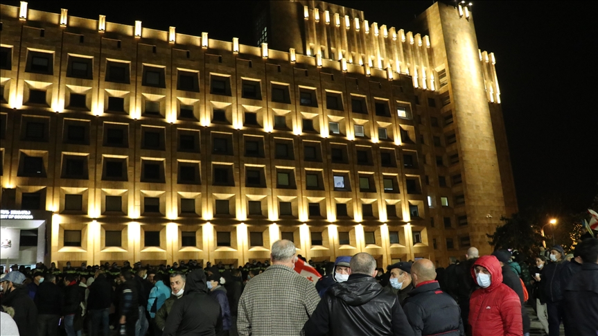 В Грузии продолжаются акции в поддержку Саакашвили