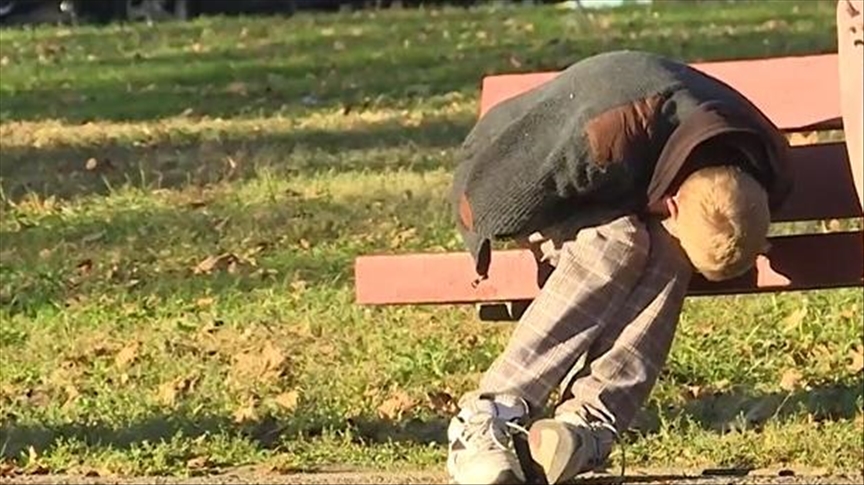 Anadolu Agency films homeless drug abuse in US city of Philadelphia