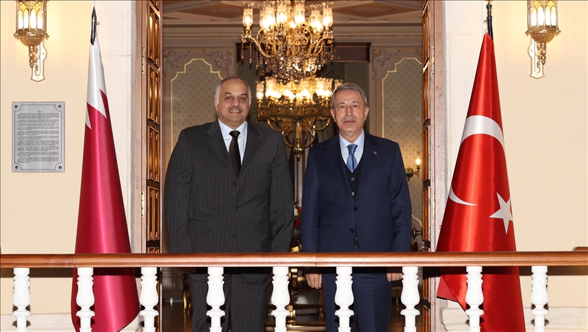 Turkish, Qatari defense ministers meet in Istanbul