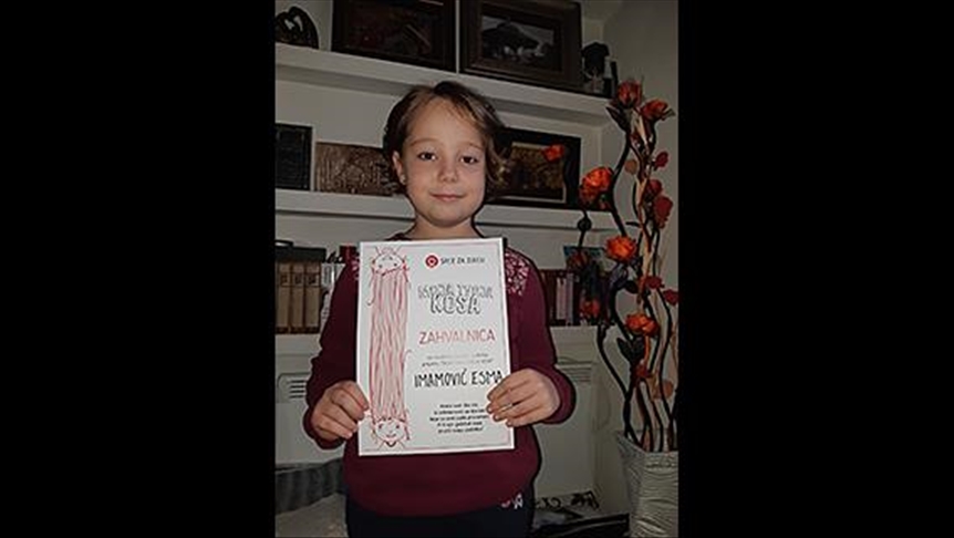 BiH: Djevojčica Esma Imamović podržala projekt "Moja kosa tvoja kosa"