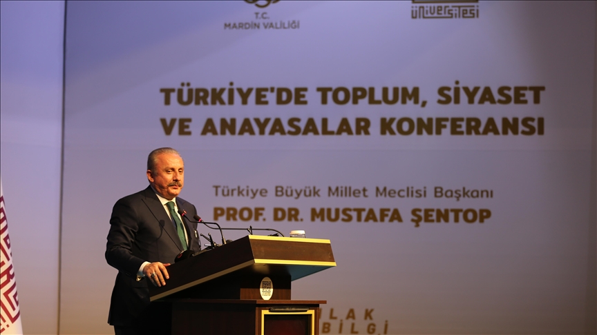 TBMM Başkanı Mustafa Şentop: Anayasayı yerli yerine, olması gereken yere oturtmamız lazım