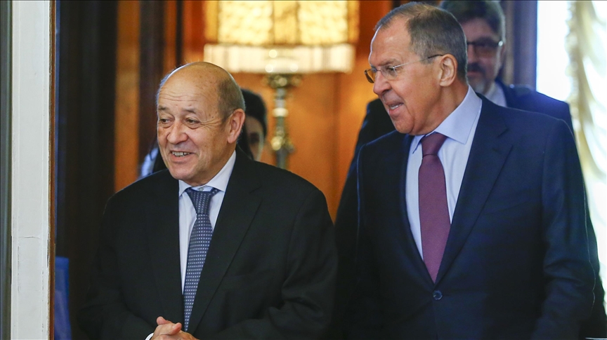 Foreign, defense ministers of Russia, France meet in Paris