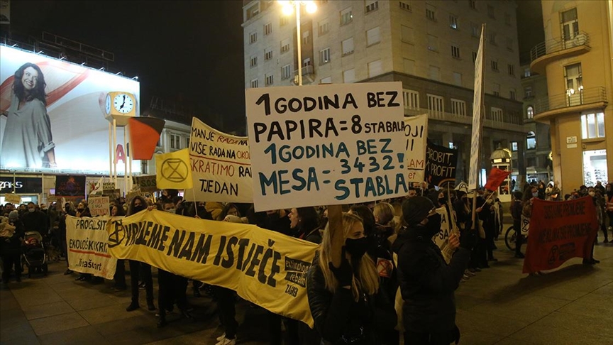 Hrvatska: Klimatski marš u Zagrebu za opstanak protiv globalnog zatopljenja