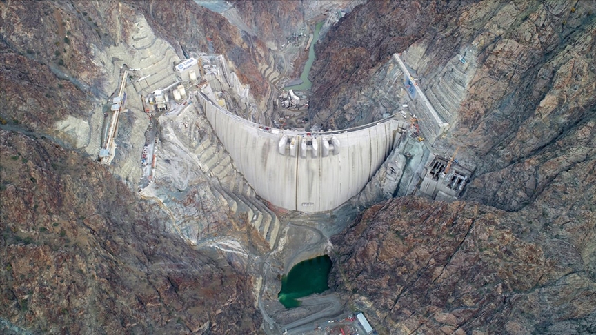 Yusufeli Barajı ve HES inşaatında elektromekanik işlerin yüzde 90ı tamamlandı