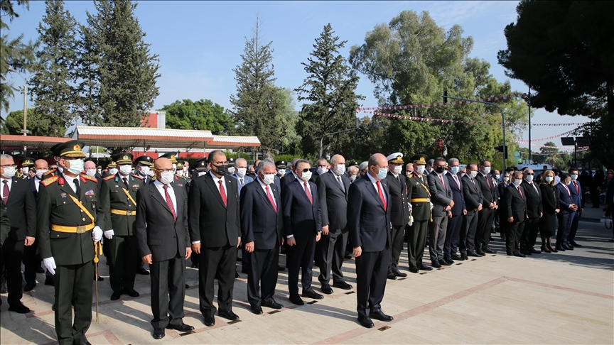 KKTC'nin kuruluşunun 38. yıl dönümü kutlanıyor