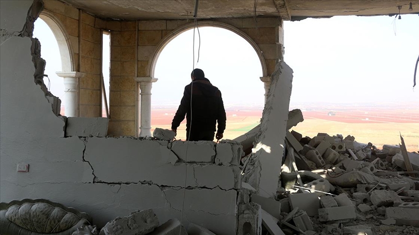 Esed rejiminin Halep kırsalındaki saldırısında 2 sivil öldü 