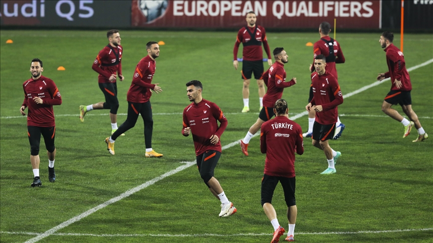 Podgorica: Fudbalska reprezentacija Turske održala trening u susret meču protiv Crne Gore