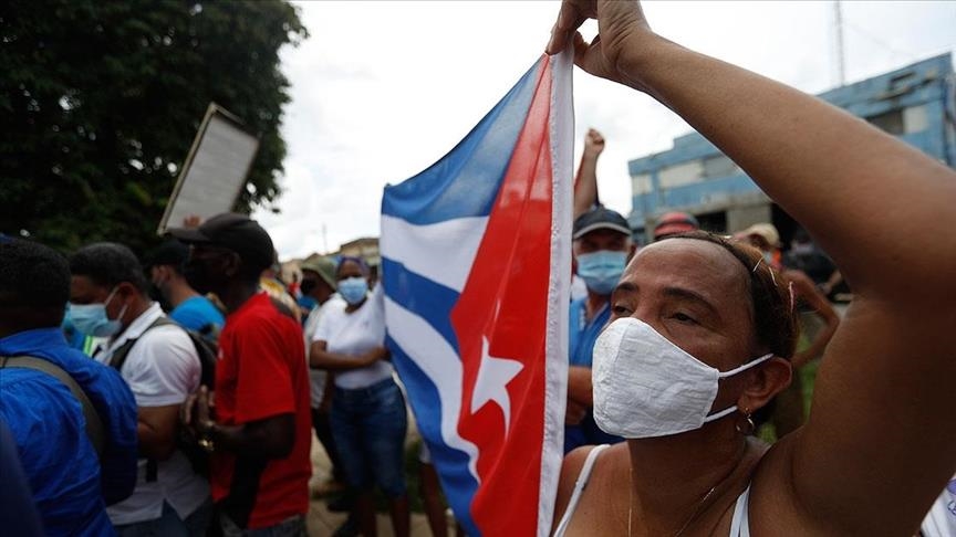 Thousands worldwide join protests against Cuban government