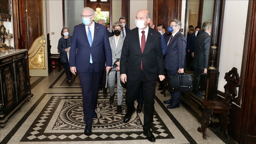 Turkey's interior minister meets Croatian counterpart in Rome
