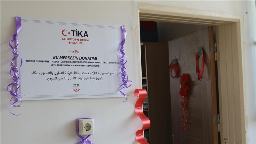 Turkish development aid agency opens classrooms for special needs children in northern Syria
